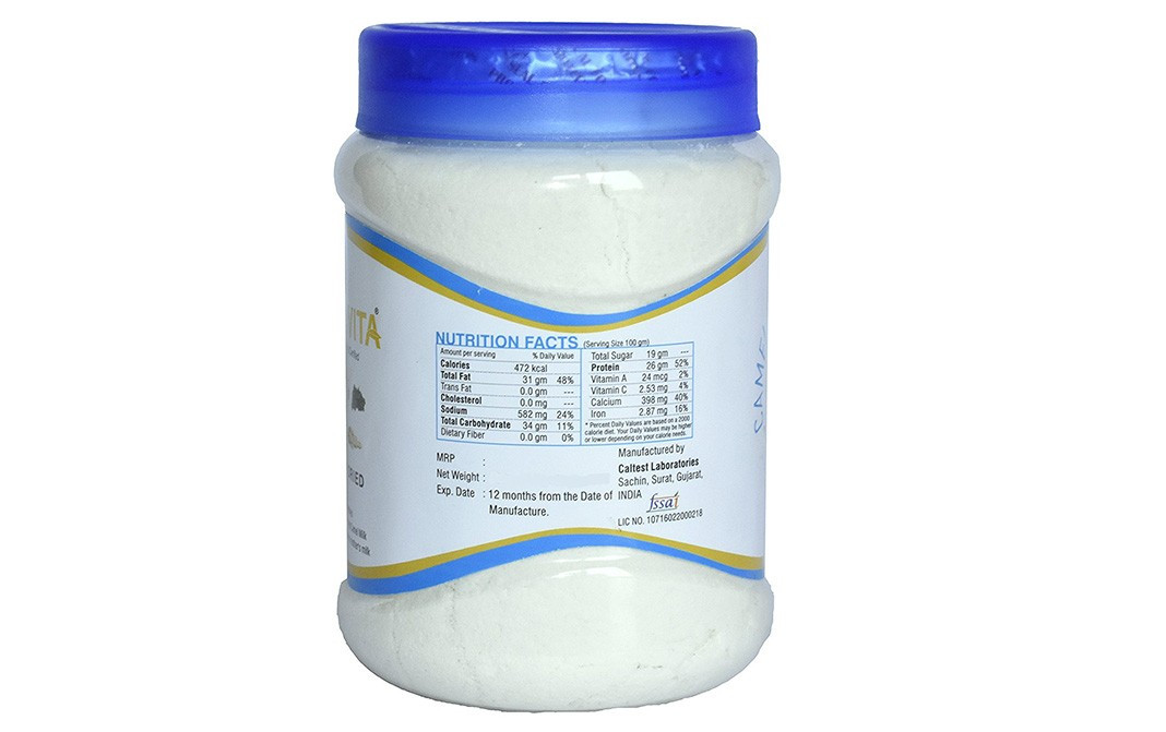 Nutravita Freeze Dried Camel Milk Powder   Jar  240 grams